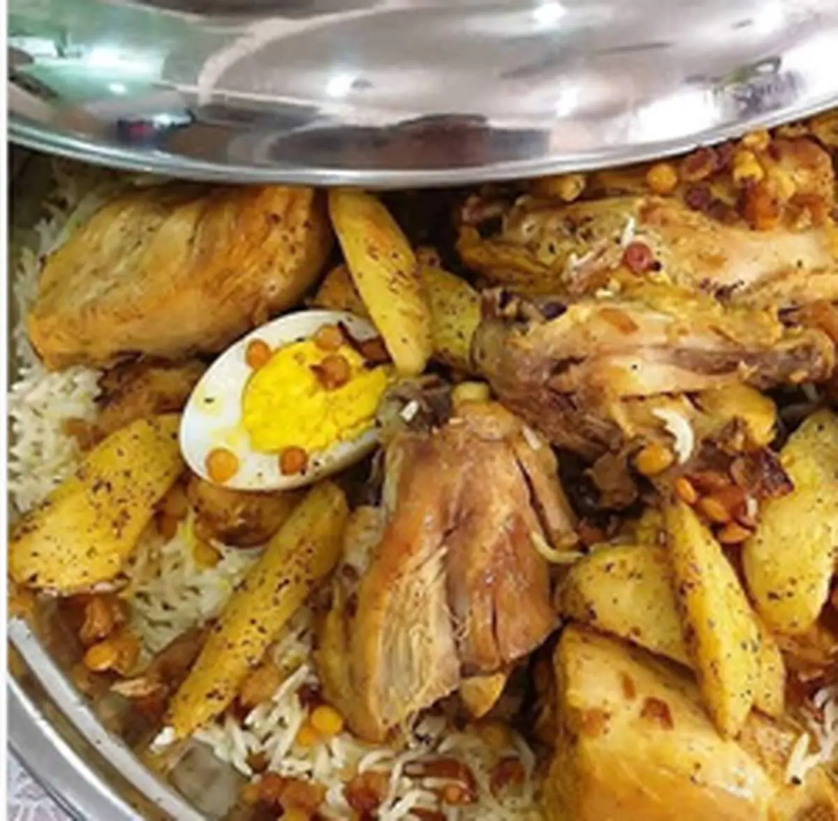 طرز تهیه بریانی مرغ بندری