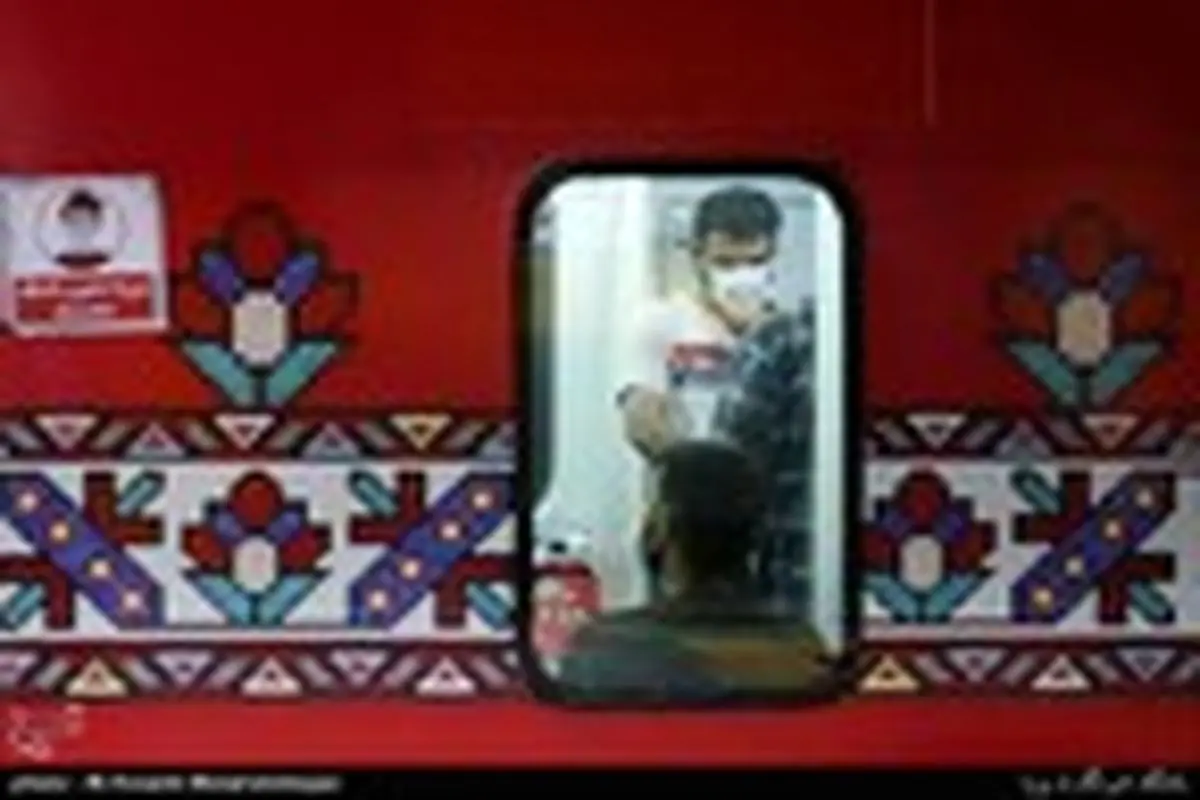 مترو تهران بعد از اجباری شدن ماسک