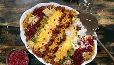 طرز تهیه جواهر پلو متفاوت و خوشمزه