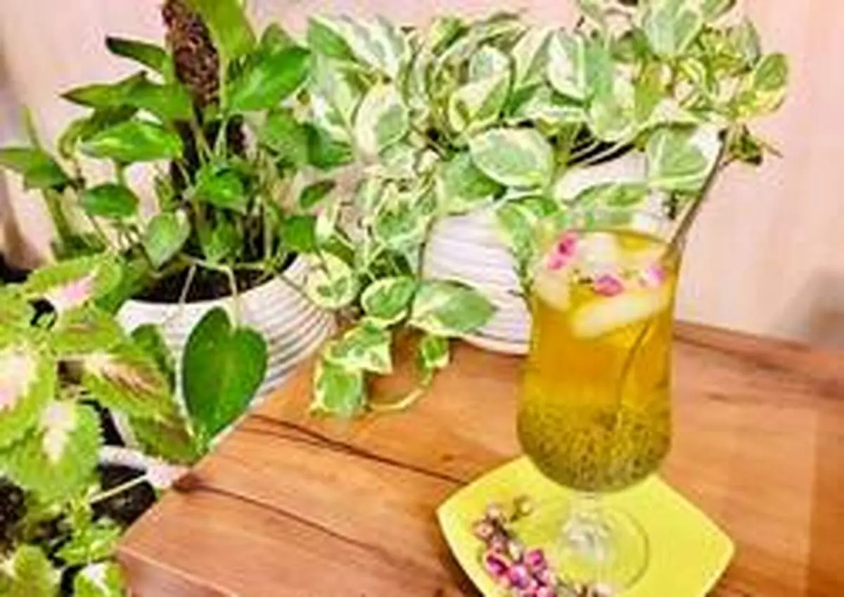 طرز تهیه شربت گلاب زعفرانی خانگی