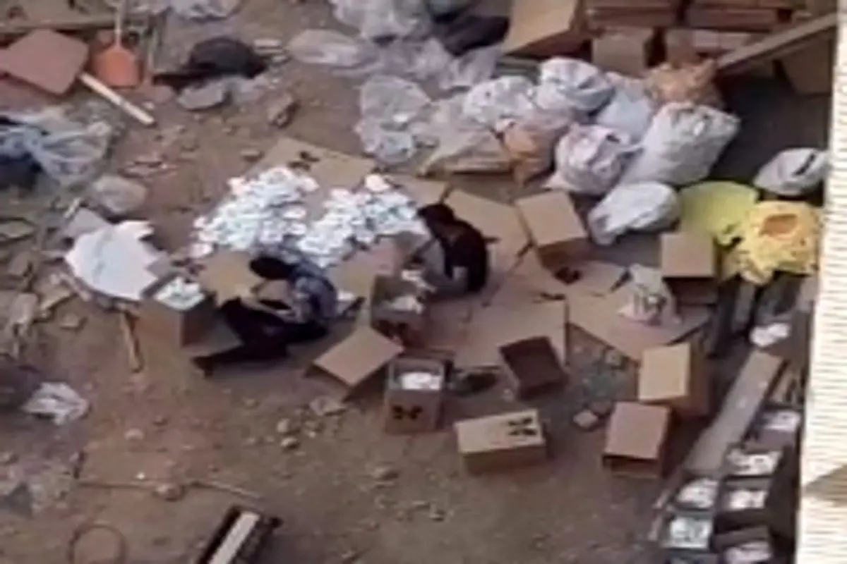 فیلم هولناک از تفکیک ماسکهای مستعمل توسط زباله گردها!