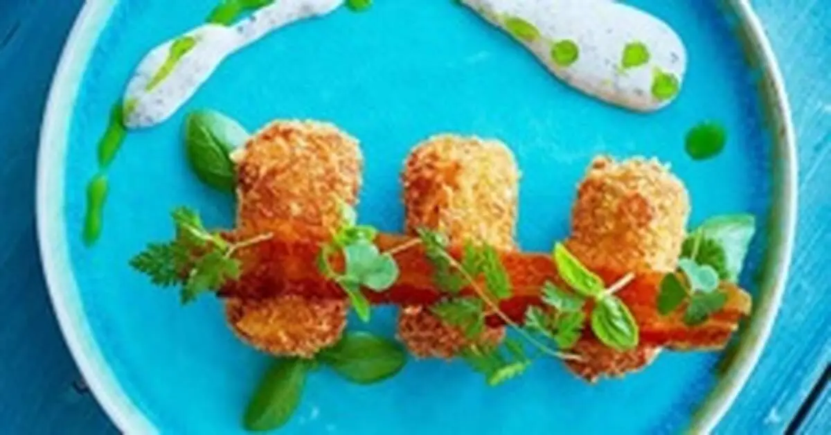 طرز تهیه کراکت گوشت و پنیر
