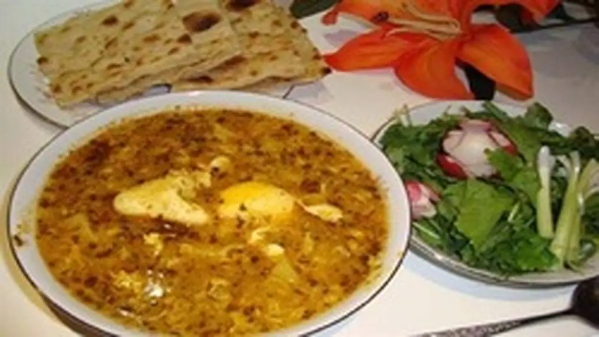 طرز تهیه اشکنه رب انار
