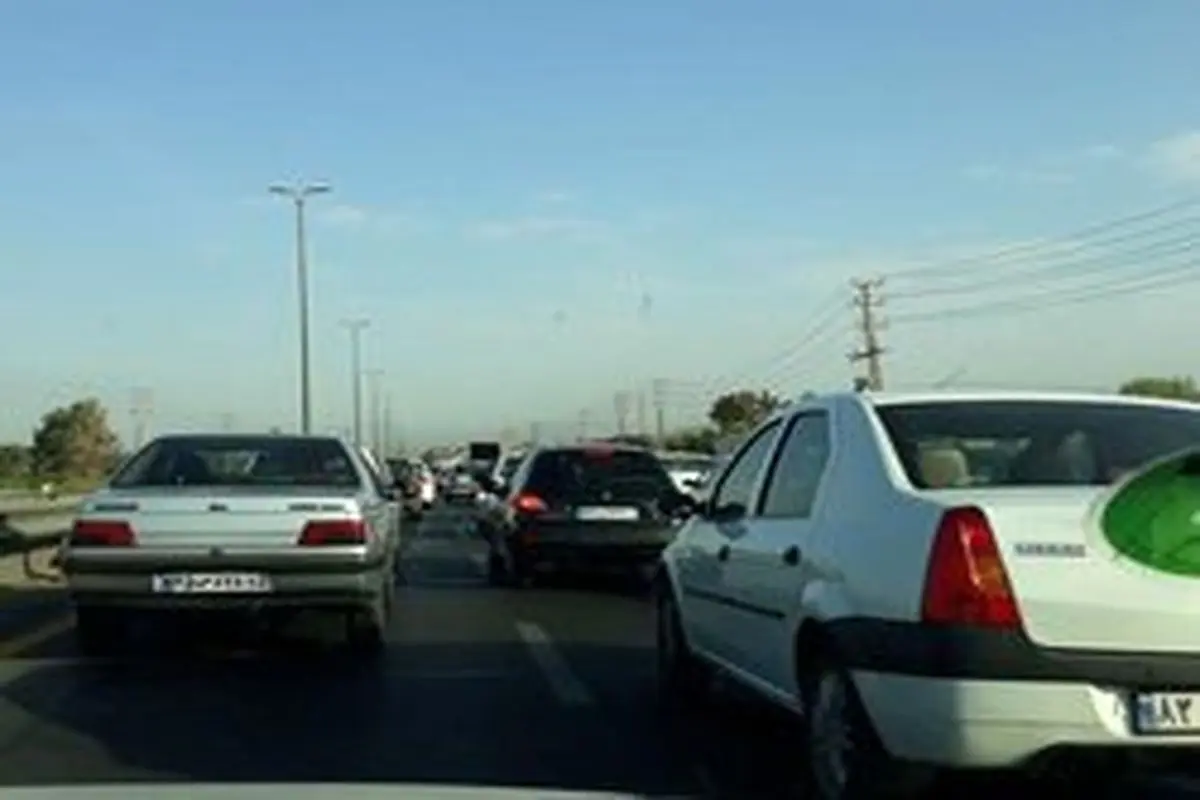 ترافیک نیمه سنگین در محدوده ورودیِ تهران امروز سه شنبه ۱۷ تیر