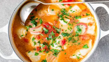 طرز تهیه سوپ فیله ماهی، پیش غذای مقوی