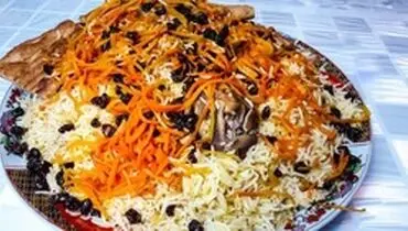 طرز تهیه کابلی پلو