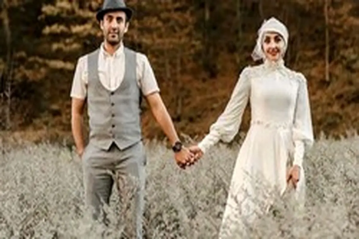 عکس‌های ۲ نفره ازدواج پسر فاطمه گودرزی و عروسش لو رفت +  بیوگرافی وعکس