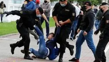 بازداشت دست‌کم ۲۵۰ نفر در تظاهرات ضد دولتی در بلاروس