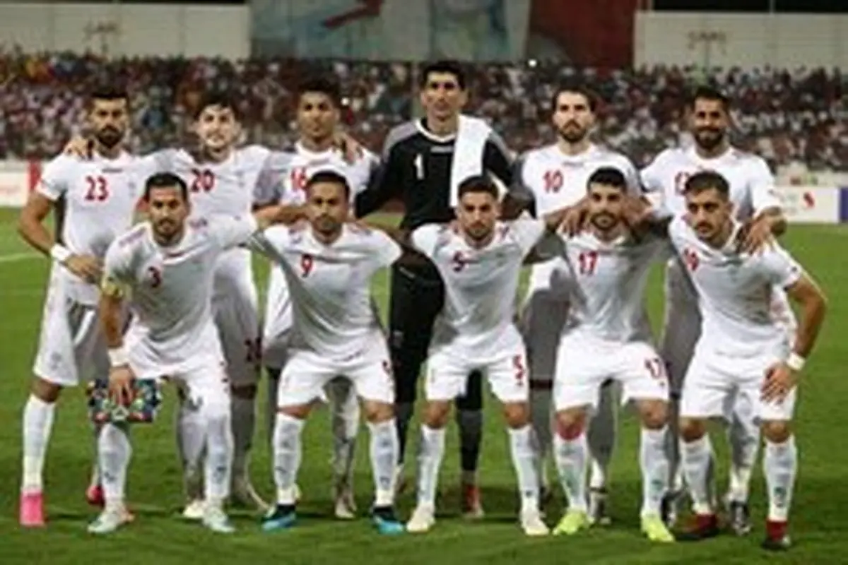 تیم ملی فوتبال ایران در جایگاه دوم قاره کهن و سی و سوم جهان
