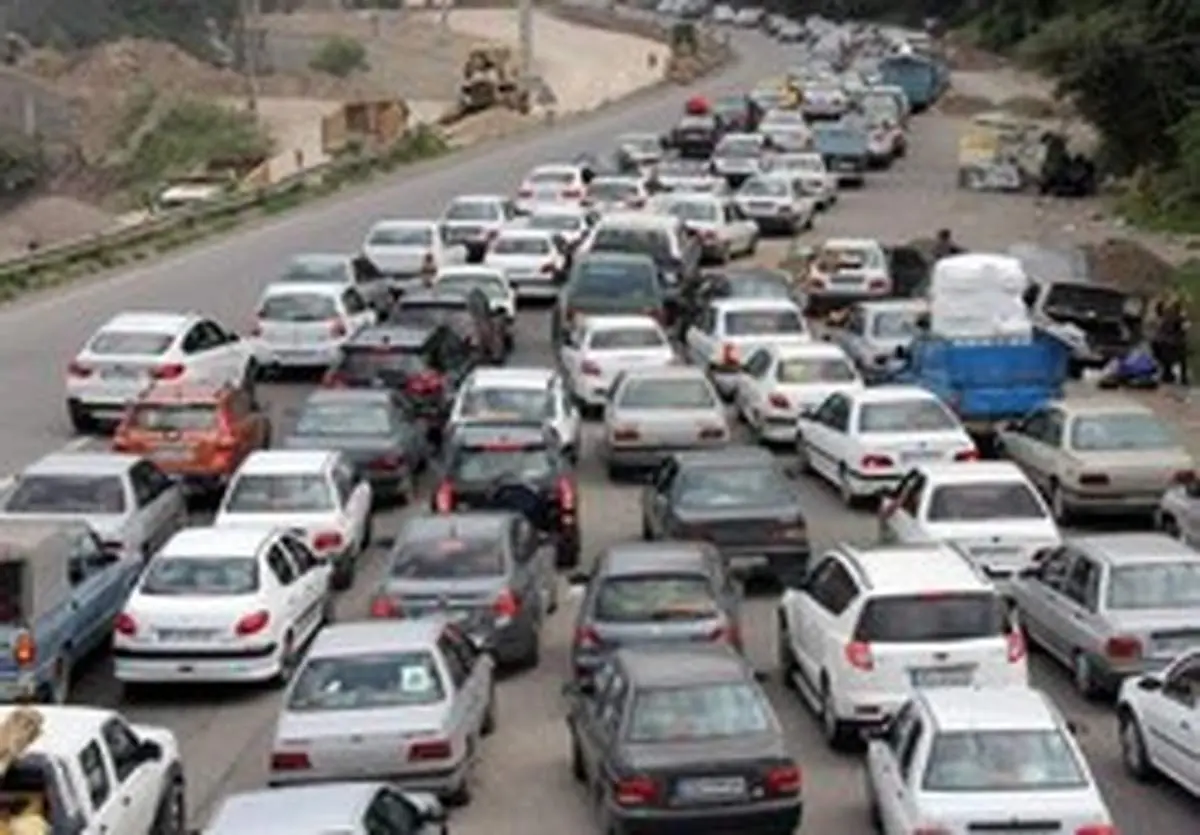 ترافیک محورهای هراز و چالوس سنگین است