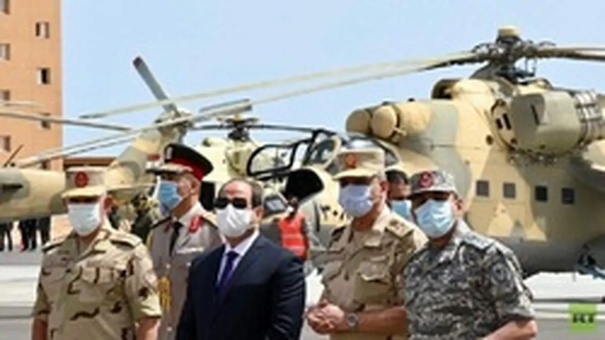 السیسی: در صورت دخالت نظامی در لیبی، معادلات جنگ را تغییر می‌دهیم