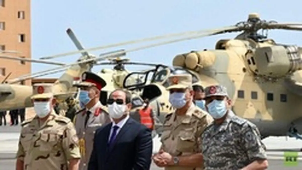 السیسی: در صورت دخالت نظامی در لیبی، معادلات جنگ را تغییر می‌دهیم