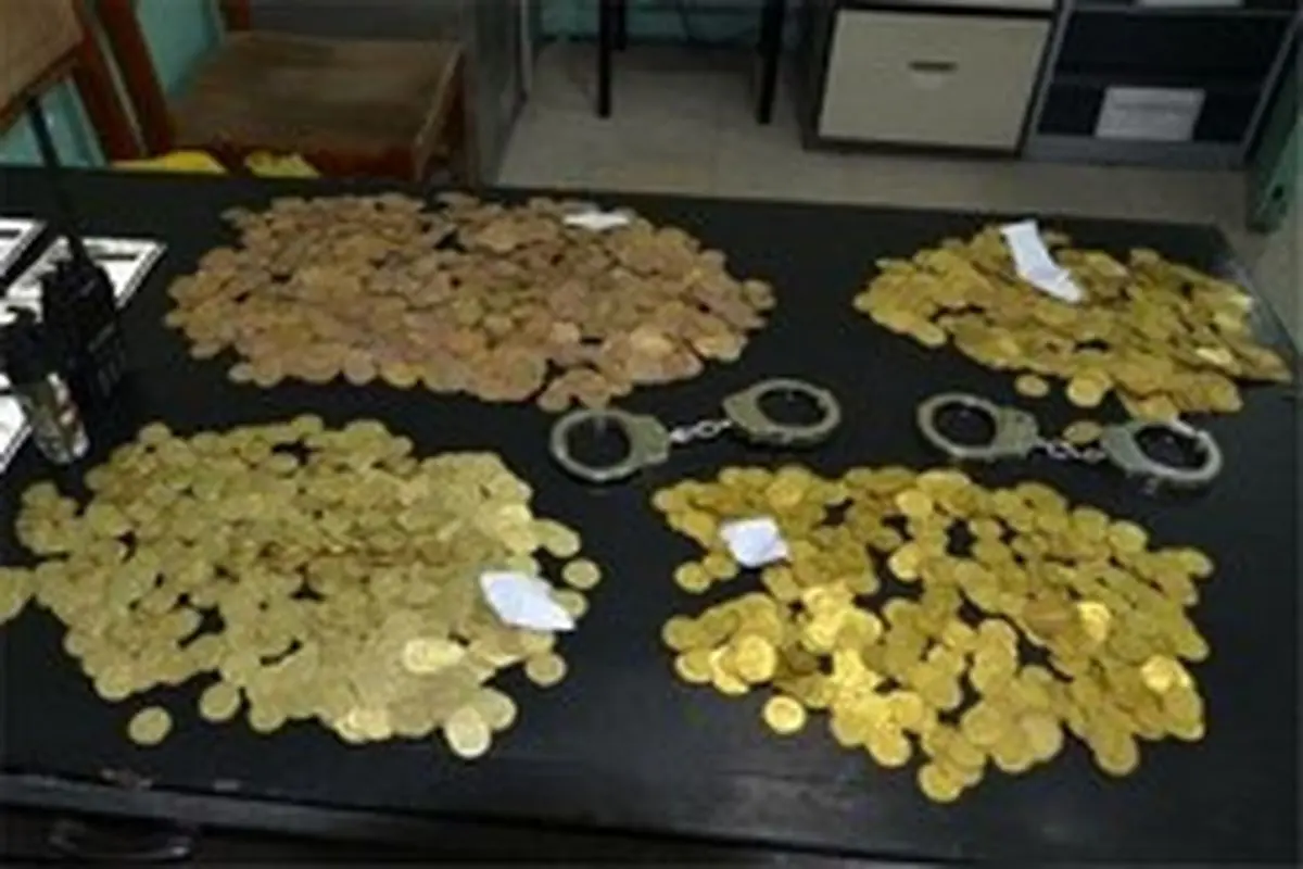 کشف سکه‌های ۳۰۰۰ ساله با دستگاه گنج‌یاب