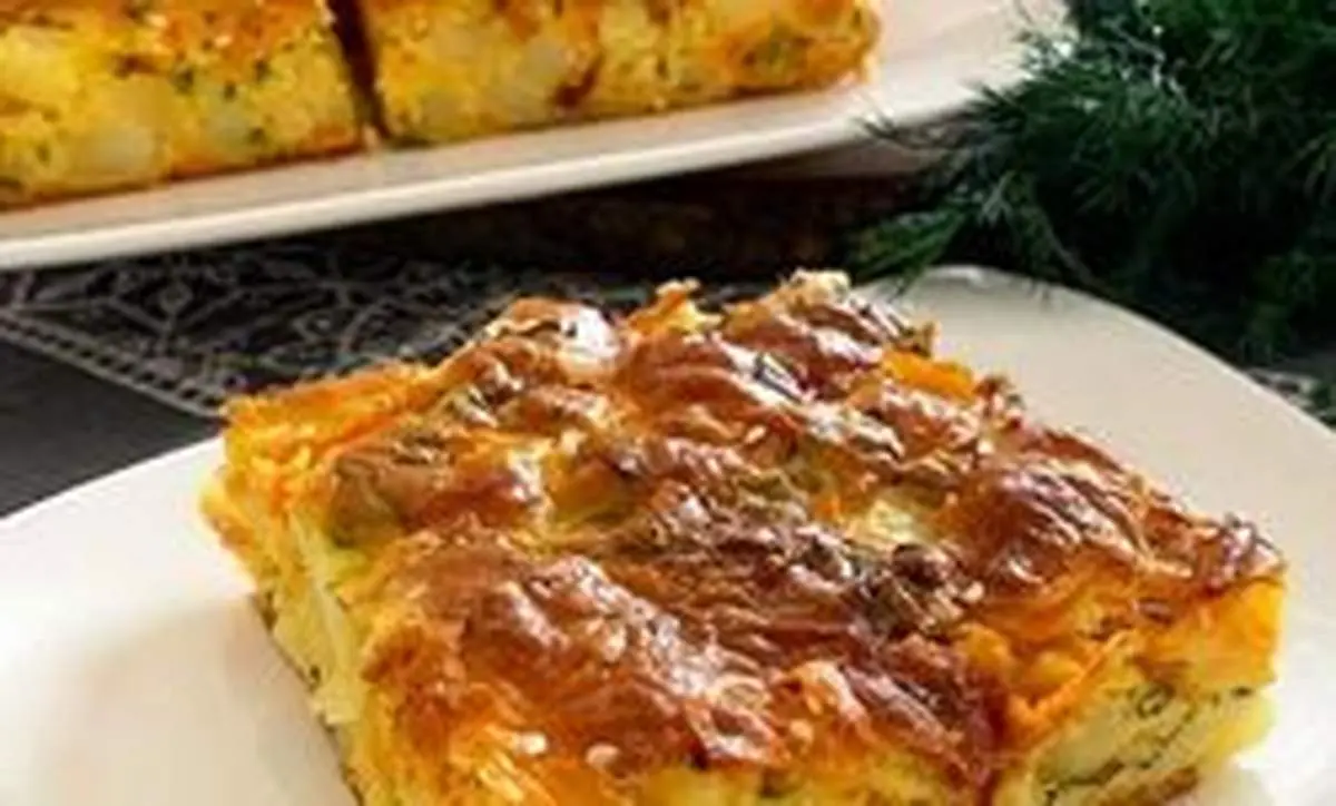 طرز تهیه کیک سبزیجات خوشمزه