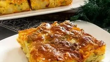 طرز تهیه کیک سبزیجات خوشمزه