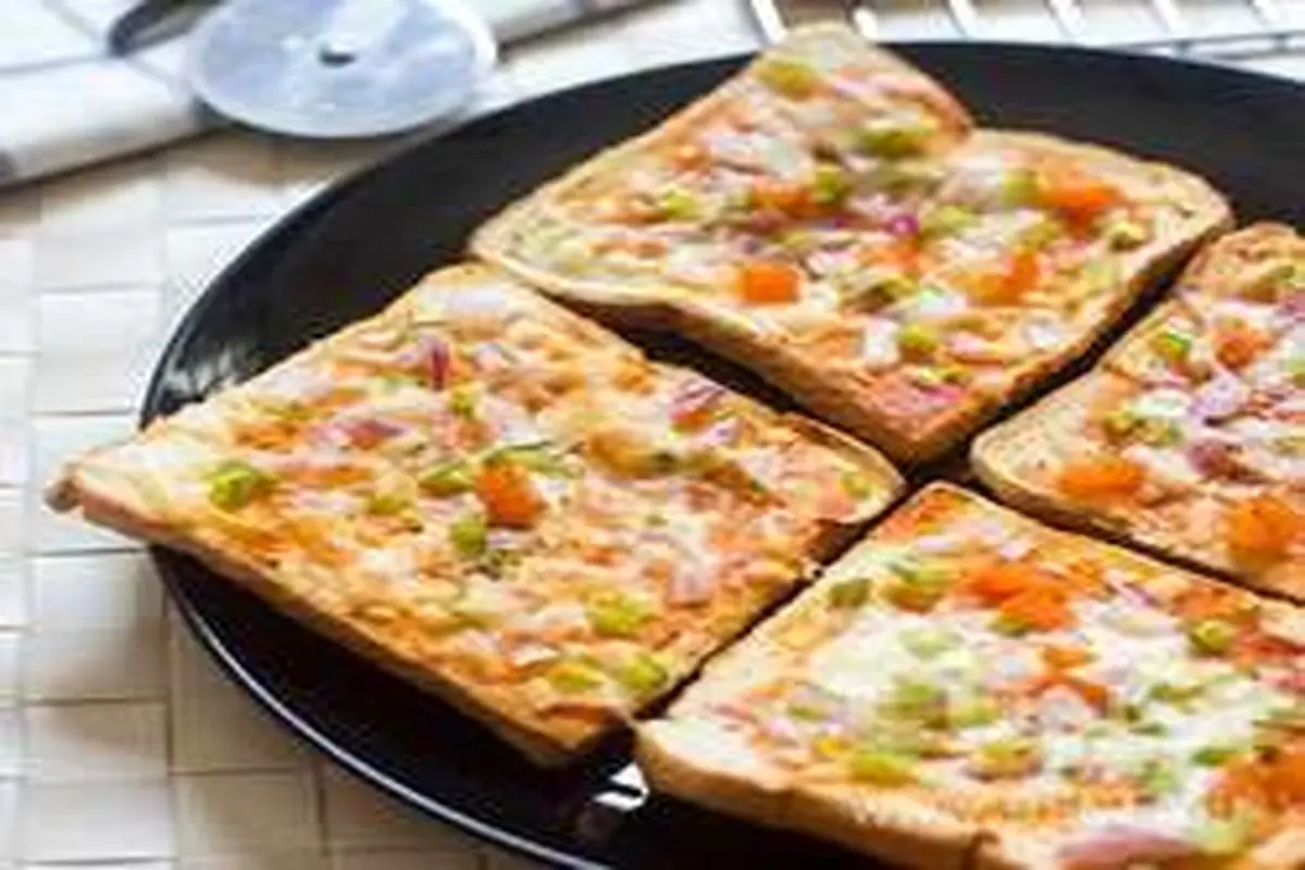 طرز تهیه پیتزا با نان تست