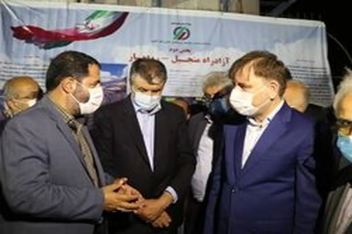 بازدید وزیر راه وشهرسازی از آزاد راه رشت قزوین