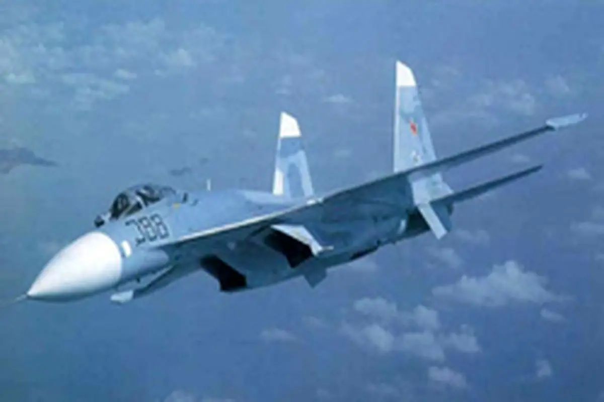 رهگیری هواپیمای جاسوسی آمریکا توسط سوخو-۲۷ روسی