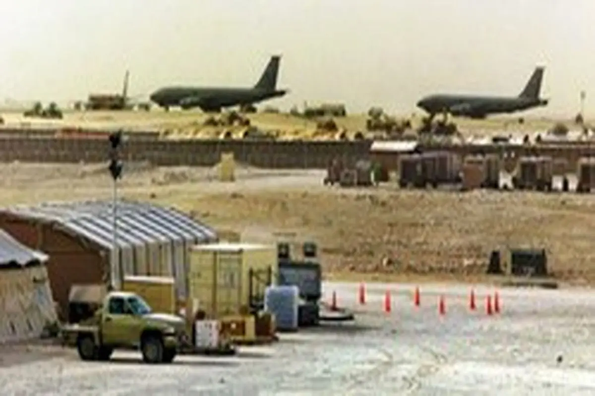 حمله راکتی به پایگاه نظامیان آمریکا در عراق + عکس