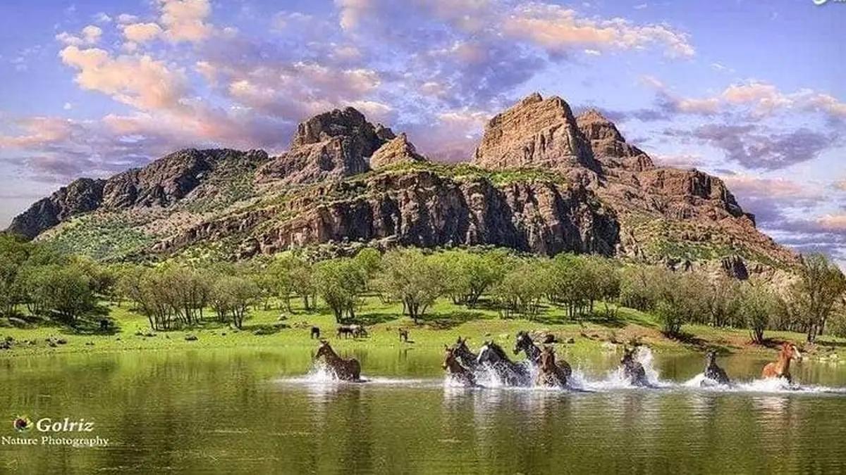 تالاب زیبای دورود لرستان