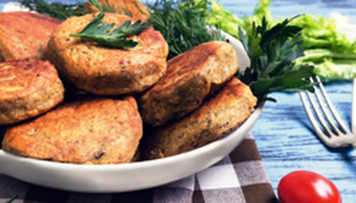 طرز تهیه کتلت سبزی ساده و خوشمزه