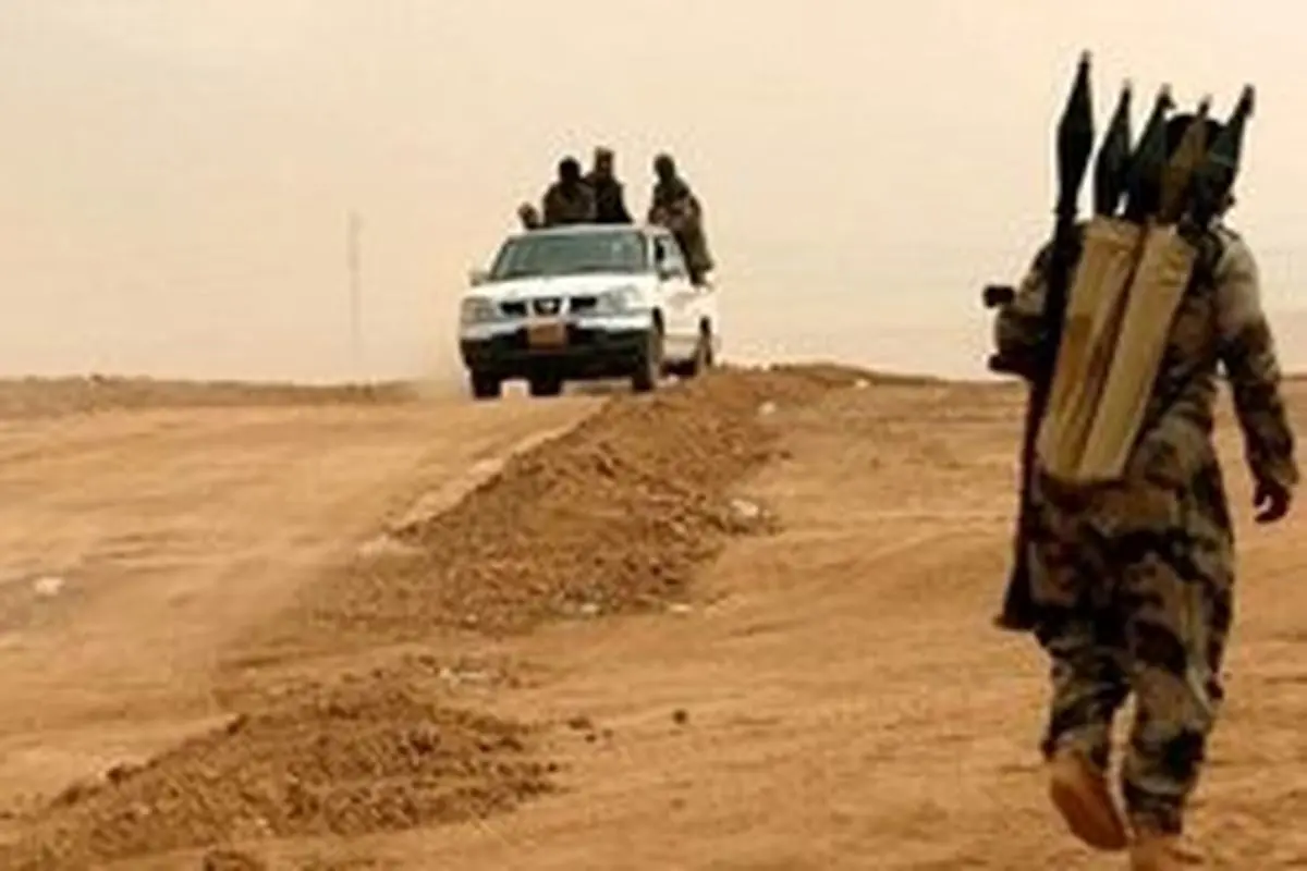 کشف انبار مهمات داعش در شمال شرق سامراء