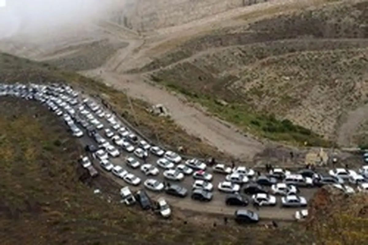 ترافیک سنگین در محور کندوان و آزادراه تهران-قزوین/ آزادراه تهران-شمال باز شد