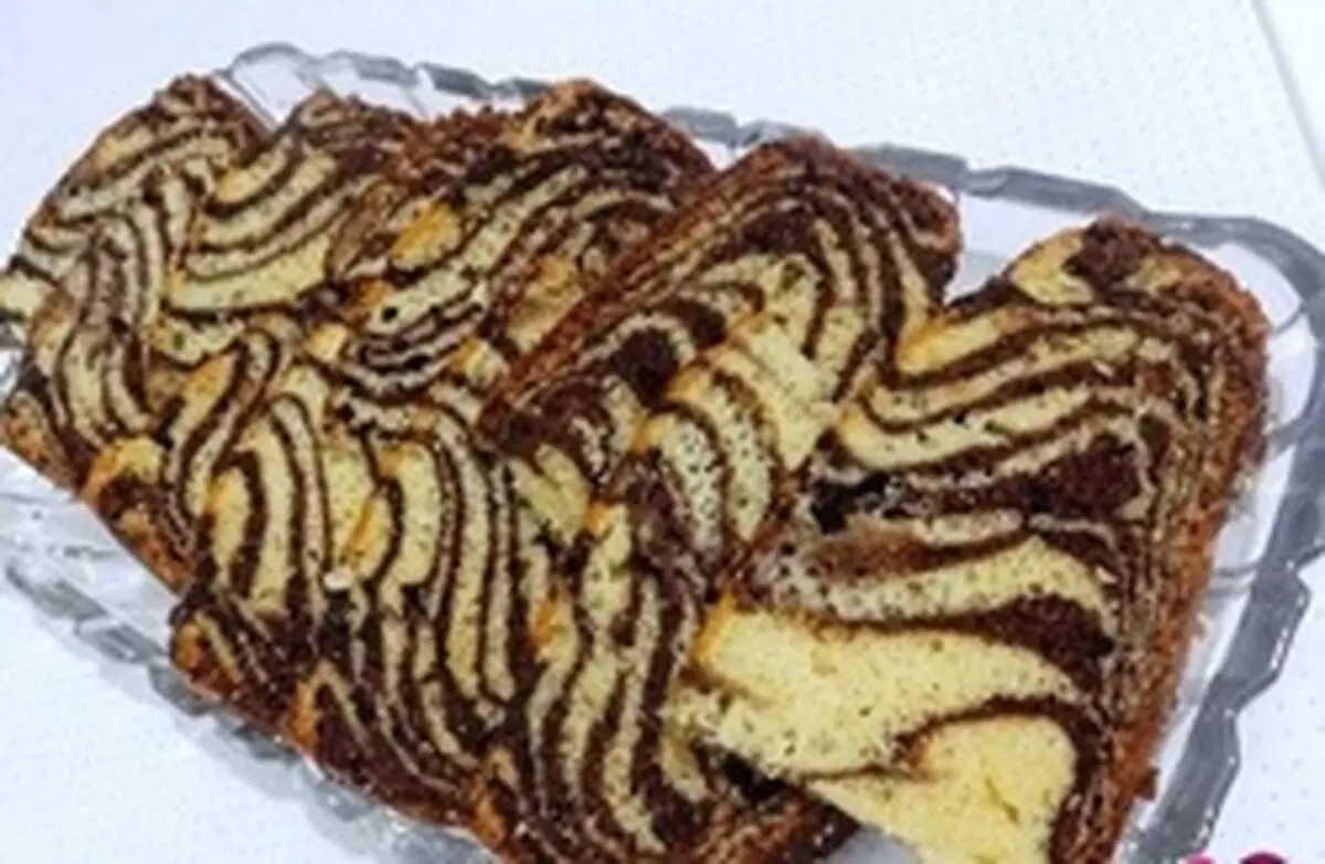 طرز تهیه کیک مرمری خوشمزه