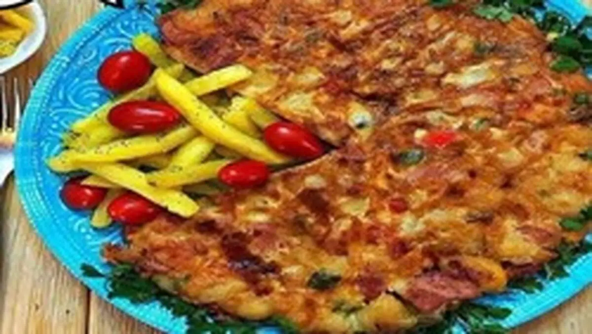 طرز تهیه کوکوی ماکارونی