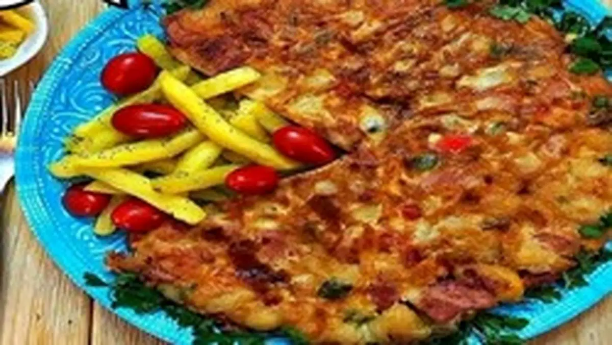 طرز تهیه کوکوی ماکارونی