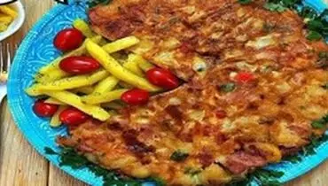 طرز تهیه کوکوی ماکارونی
