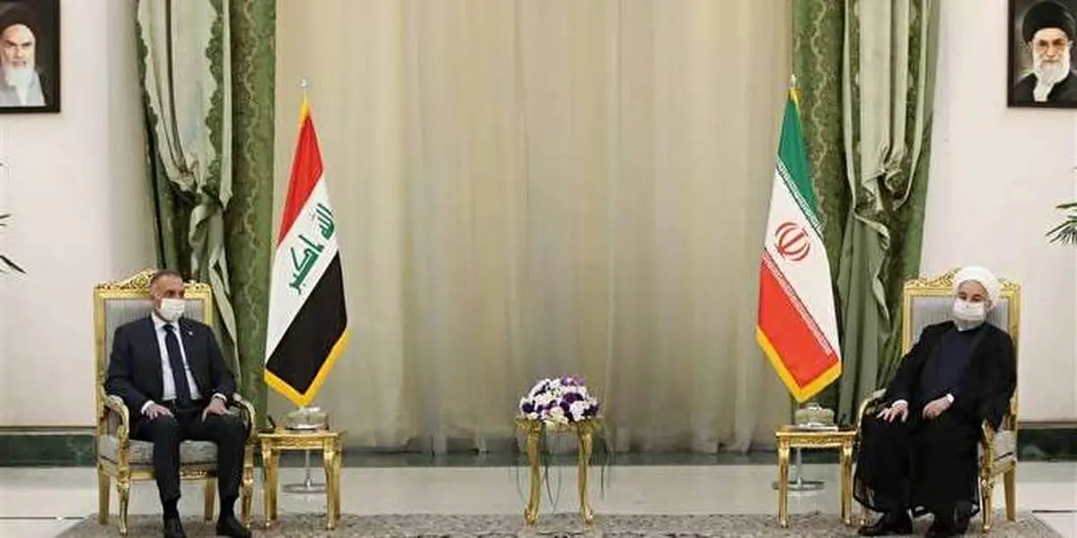 روحانی: توان تامین نیازمندیهای بهداشتی و دارویی عراق را داریم/ الکاظمی: دفاع از ایران را سرلوحه کارمان قرار میدهیم