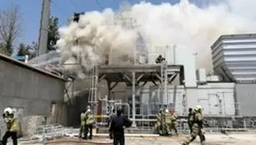 جزییات آتش سوزی نیروگاه طرشت اعلام شد