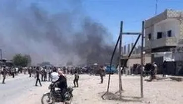 انفجار خودروی بمب‌گذاری شده در حومه حسکه سوریه