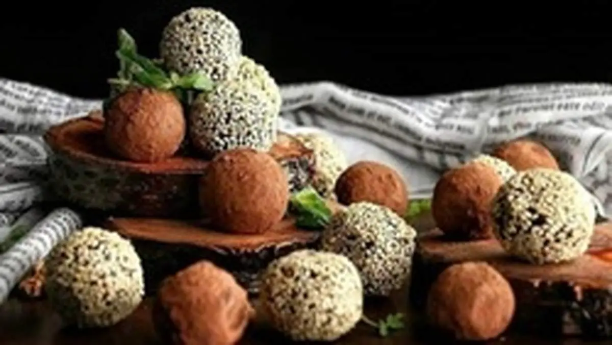 طرز تهیه توپک خرما و سویق، میان وعده مقوی