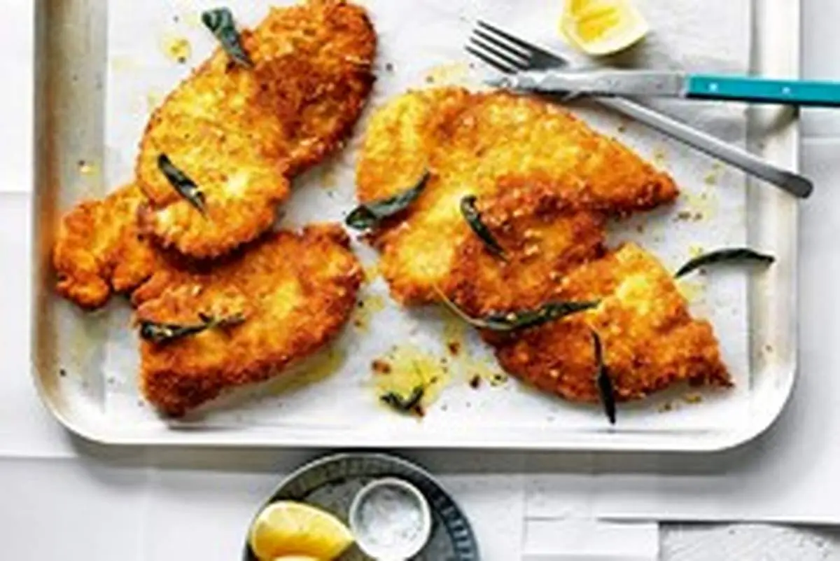 طرز تهیه شنیسل مرغ خوشمزه