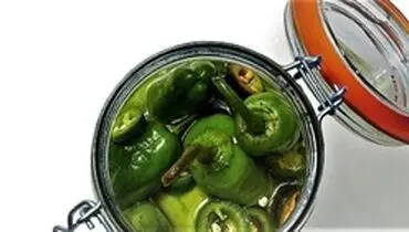 طرز تهیه ترشی فلفل سبز فوری