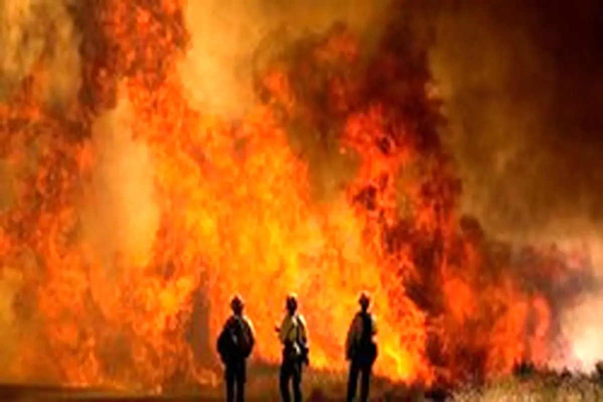 آتشسوزی مهیب در کالیفرنیا و ترک خانه ۸۰۰۰ نفر + فیلم