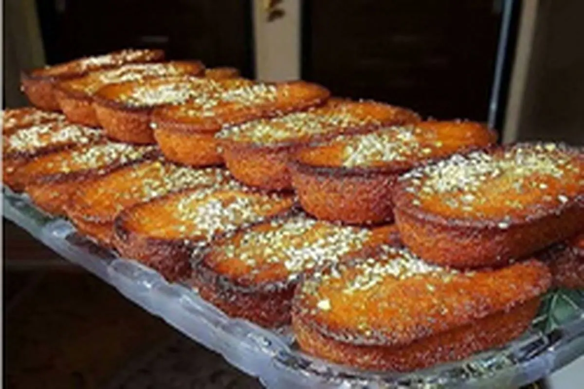طرز تهیه کیک باقلوای نارگیلی