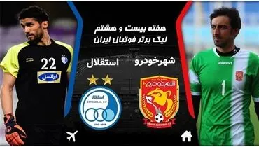 خلاصه بازی شهرخودرو ۲ - استقلال ۲ + فیلم