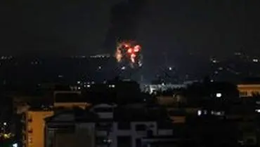 حمله هوایی رژیم صهیونیستی به شمال نوار غزه + فیلم