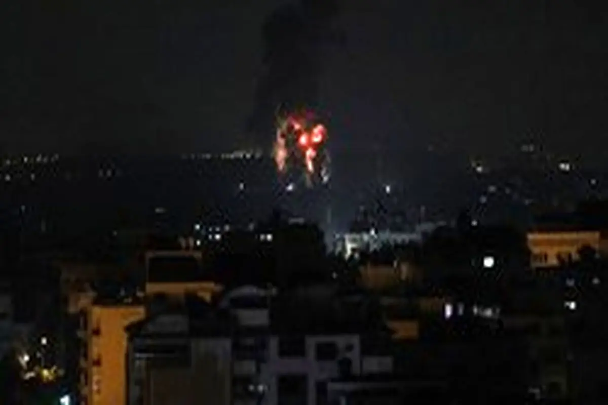 حمله هوایی رژیم صهیونیستی به شمال نوار غزه + فیلم