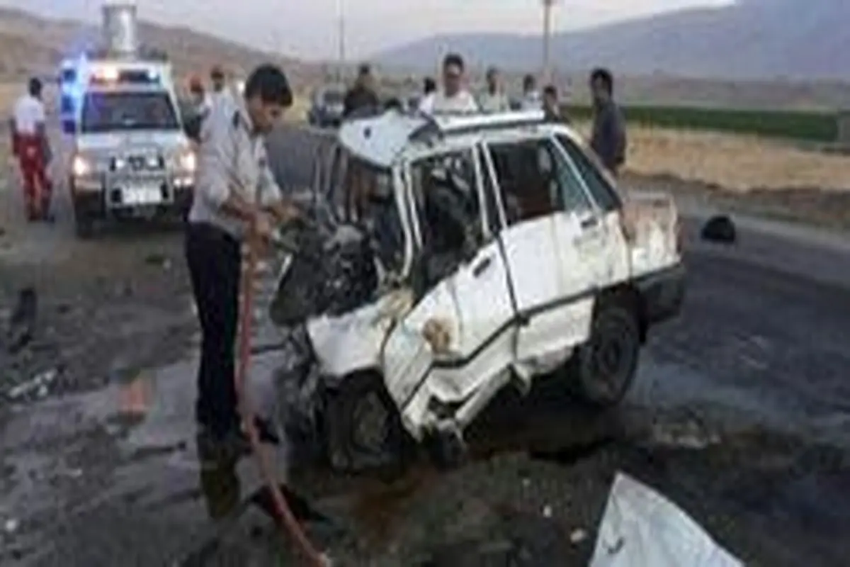 تصادف در مسیر ایرانشهر به مهرستان ۶ کشته برجا گذاشت