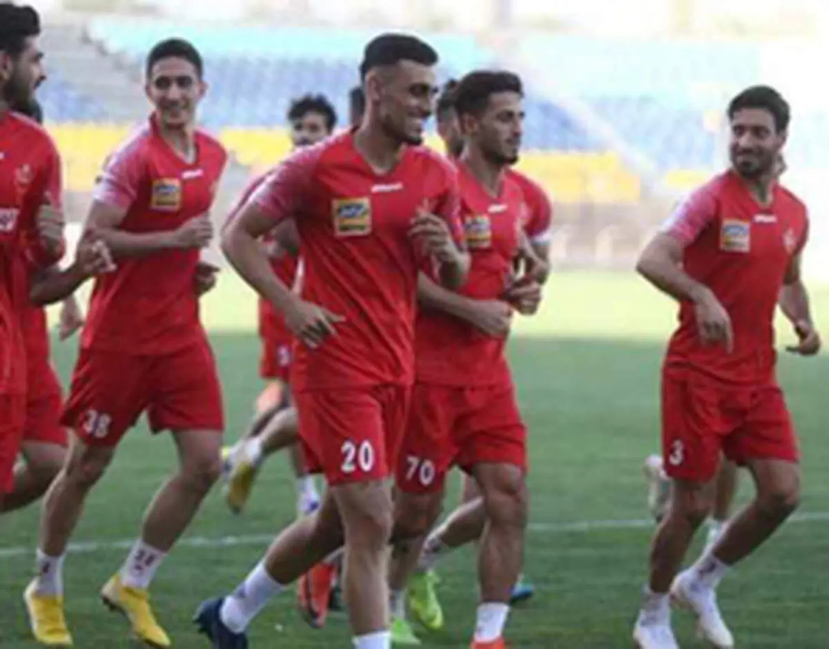 تمرین تیم فوتبال پرسپولیس تعطیل شد
