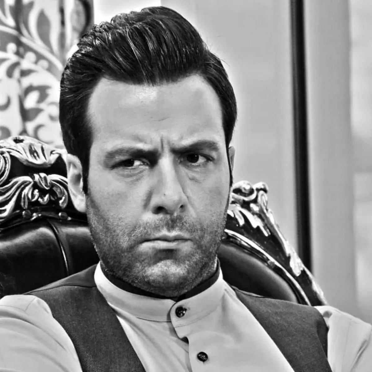 ژست اخموی مجید واشقانی