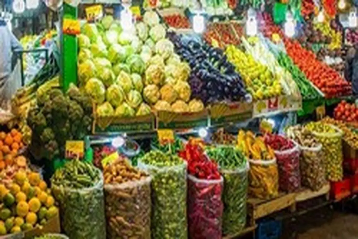 قیمت میوه و سبزی در بازار + جدول