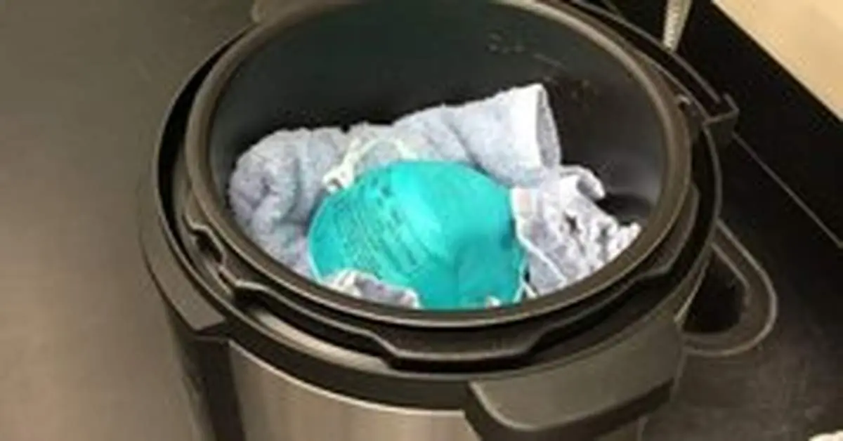 استفاده از پلوپز برای ضدعفونی کردن ماسک