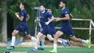 تمرین آبی پوشان استقلال
