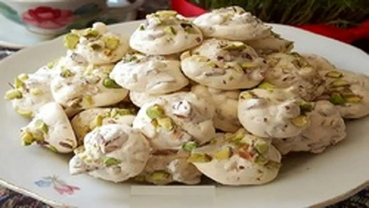 طرز تهیه شیرینی پفکی گردویی