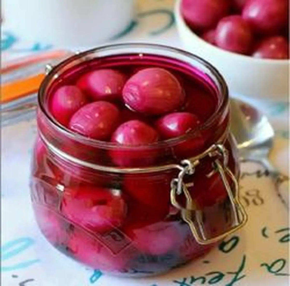 طرز تهیه ترشی پیاز خانگی